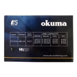 Okuma Cortez CZ-5CS Star Drag Overhead Reel With 30lb Braid -Okuma 108711 3 n