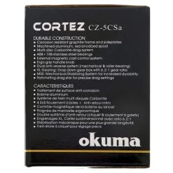 Okuma Cortez CZ-5CS Star Drag Overhead Reel With 30lb Braid -Okuma 108711 4 n