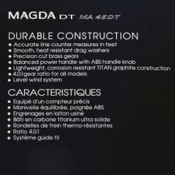 Okuma Magda Pro 45 Line Counter Trolling Reel With 100yd Lead Line -Okuma 108713 4