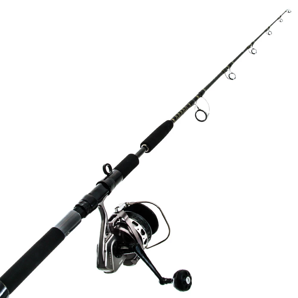 Okuma Makaira 30000 And CD Rods Tournament Pitch Bait Game Combo 6'6'' 37kg 1pc 3 Okuma Makaira 30000 And CD Rods Tournament Pitch Bait Game Combo 6'6'' 37kg 1pc