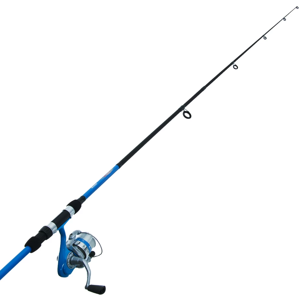 Okuma Vibe Light Spinning Kids Combo Blue 6ft 2pc 3 Okuma Vibe Light Spinning Kids Combo Blue 6ft 2pc
