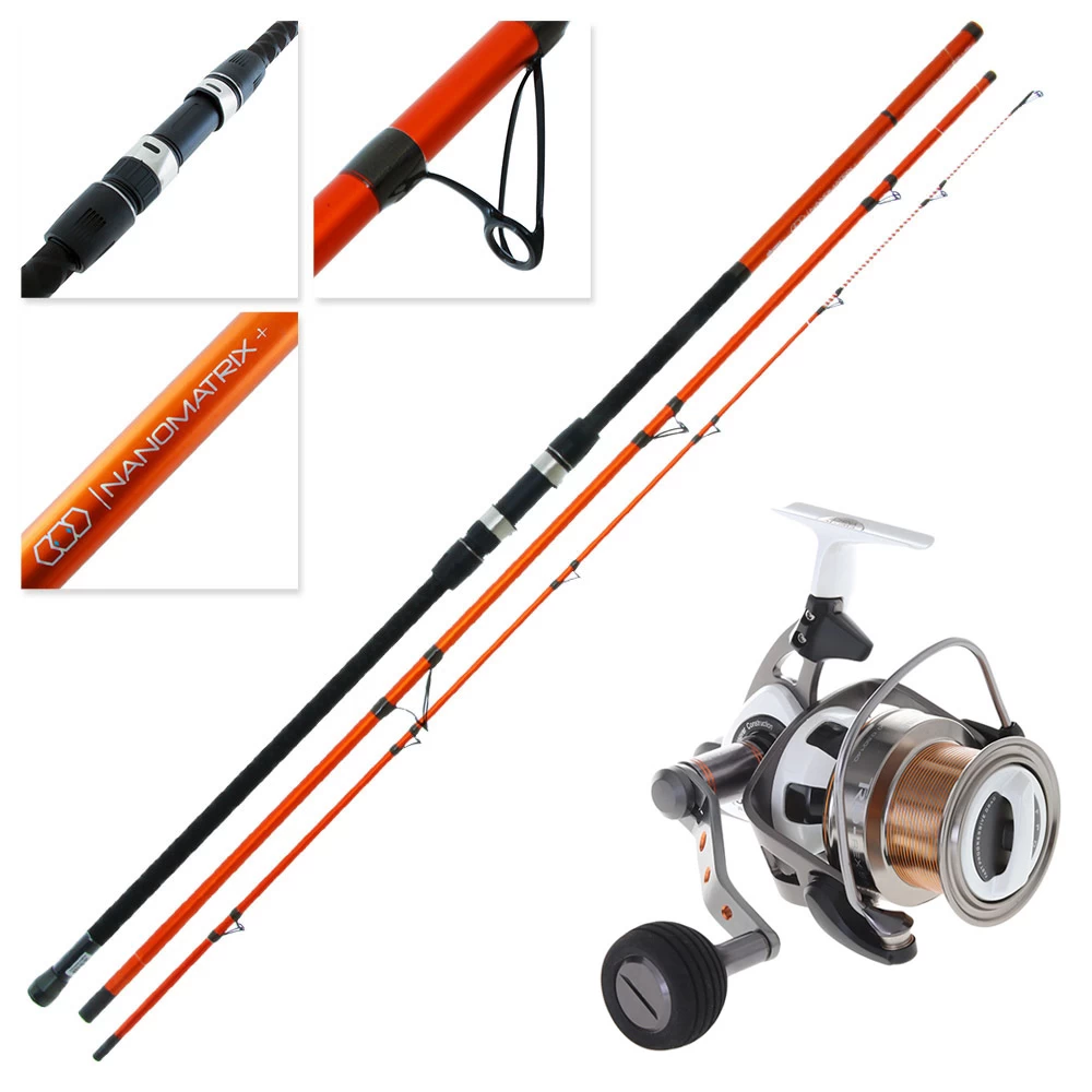 Okuma Trio Rex Salt 60 FD Nano Matrix Plus Mad Dog Surf Rod 14ft 8-12kg 3pc 3 Okuma Trio Rex Salt 60 FD Nano Matrix Plus Mad Dog Surf Rod 14ft 8-12kg 3pc