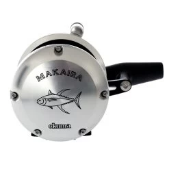 Okuma Makaira 50 2-Speed Open Top Game Reel Silver 16 Okuma Makaira 50 2-Speed Open Top Game Reel Silver -Okuma 134060 8 n