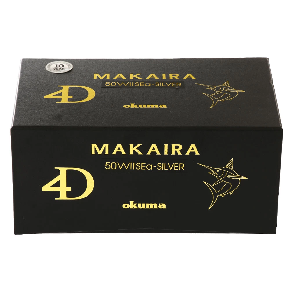 Okuma Makaira Silver 50W 2-Speed Game Reel 3 Okuma Makaira Silver 50W 2-Speed Game Reel