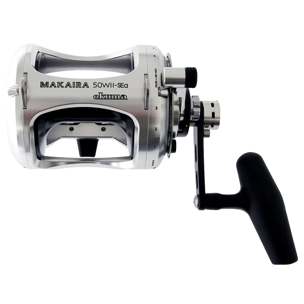 Okuma Makaira Silver 50W 2-Speed Game Reel 7 Okuma Makaira Silver 50W 2-Speed Game Reel - Image 5