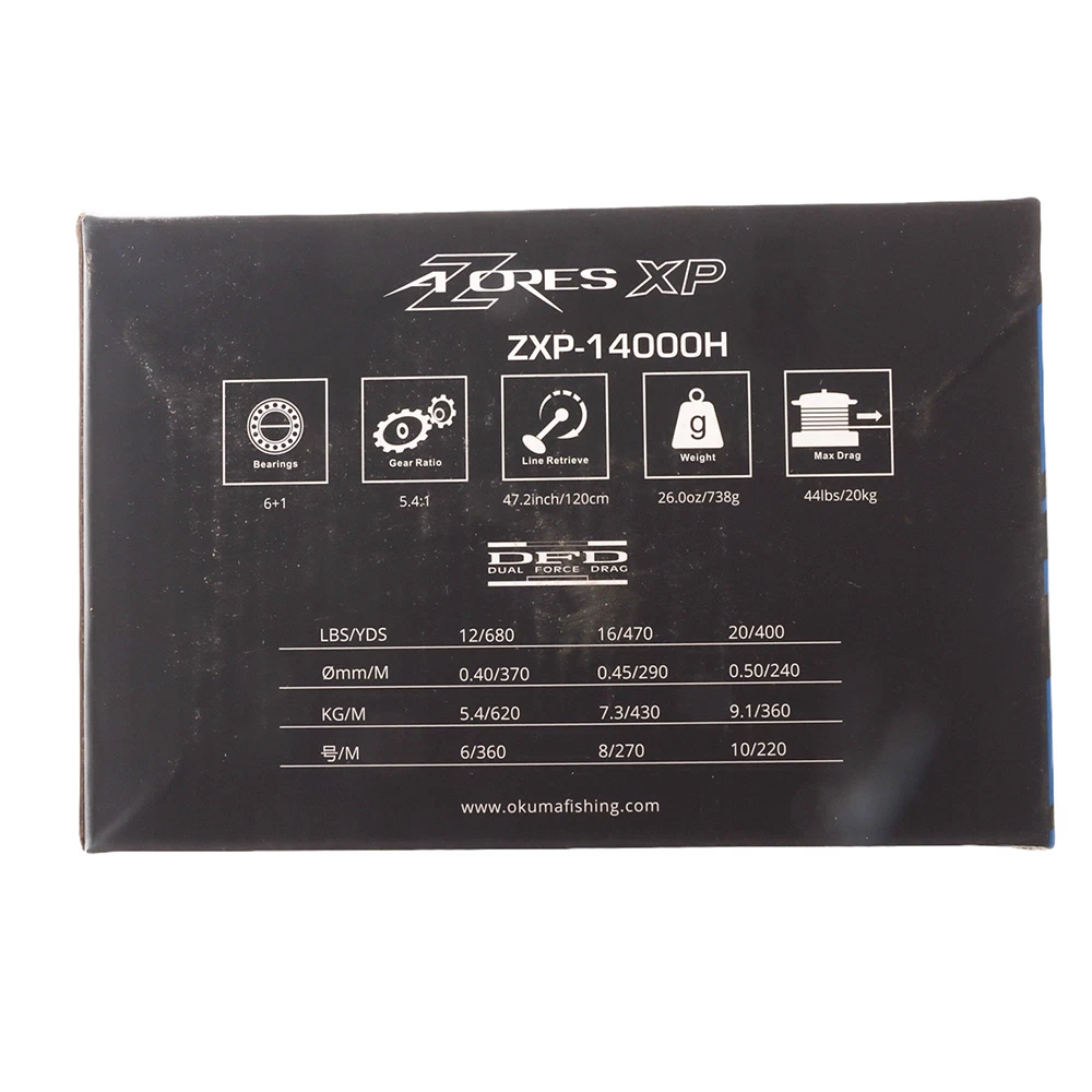 Okuma Azores XP 14000H Spinning Reel 4 Okuma Azores XP 14000H Spinning Reel - Image 2