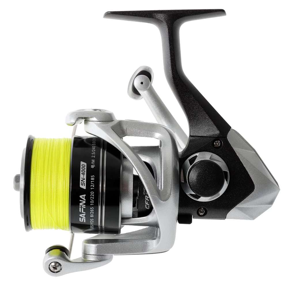 Okuma Safina 4000 Spinning Reel With 20lb Braid 6 Okuma Safina 4000 Spinning Reel With 20lb Braid - Image 4