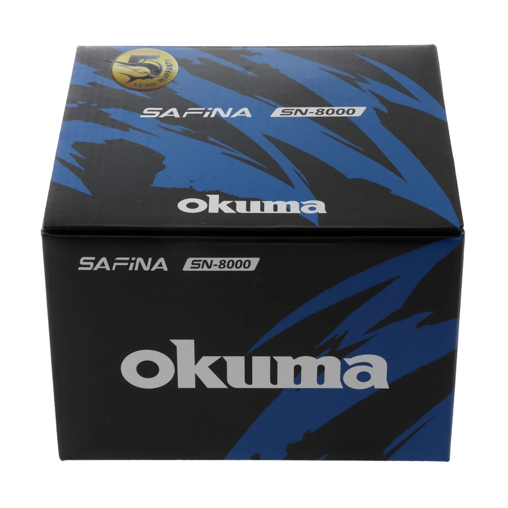 Okuma Safina 8000 Spinning Reel With 10kg Mono 3 Okuma Safina 8000 Spinning Reel With 10kg Mono