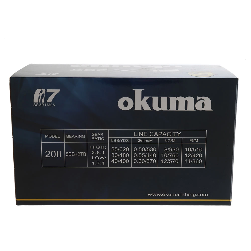 Okuma Solterra SLX 20L 2-Speed Lever Drag OH Boat Reel 4 Okuma Solterra SLX 20L 2-Speed Lever Drag OH Boat Reel - Image 2