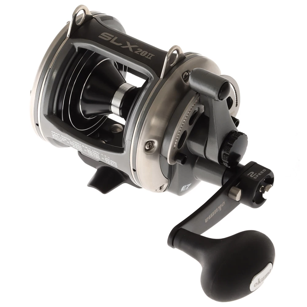Okuma Solterra SLX 20L 2-Speed Lever Drag OH Boat Reel 6 Okuma Solterra SLX 20L 2-Speed Lever Drag OH Boat Reel - Image 4