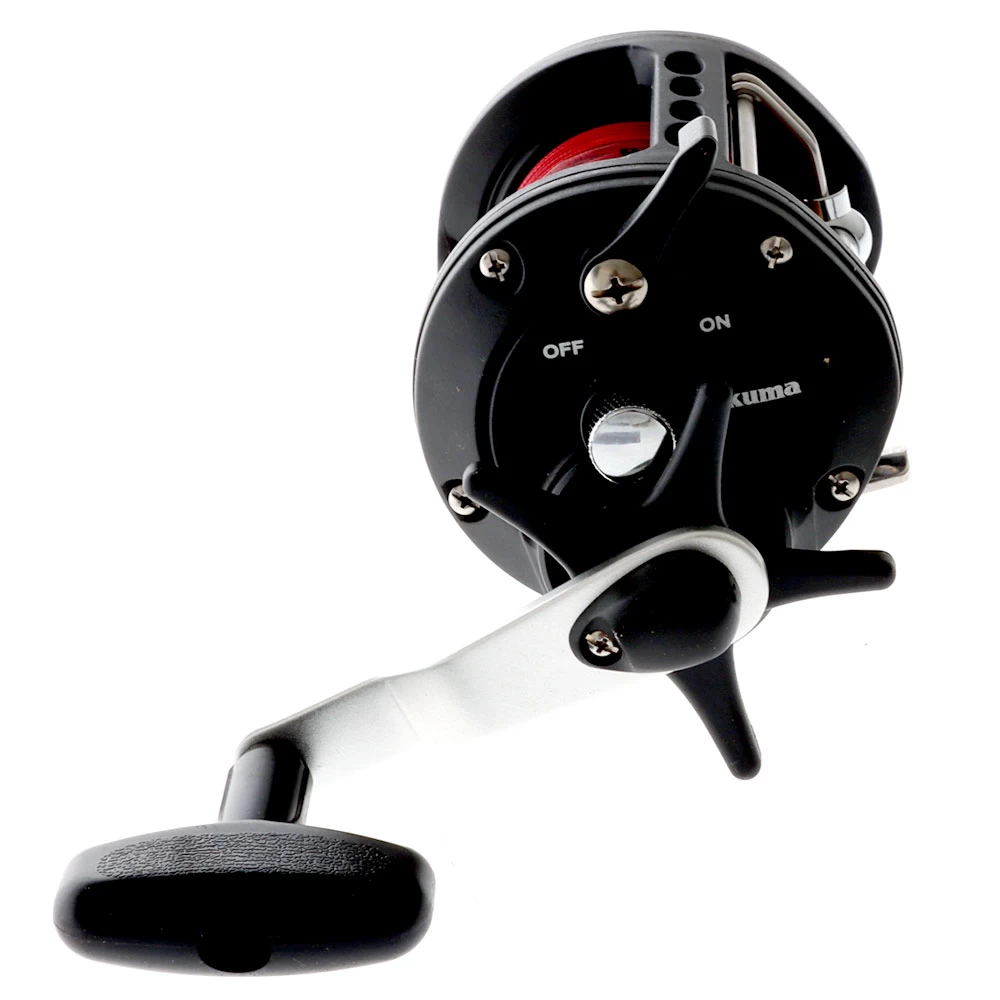 Okuma Classic XT 300L Levelwind Overhead Boat Reel With Leadline On Nylon 3 Okuma Classic XT 300L Levelwind Overhead Boat Reel With Leadline On Nylon
