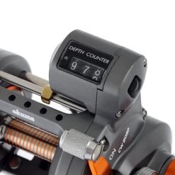 Okuma Coldwater 203D Linecounter Overhead Trolling Reel -Okuma 35650 7 n