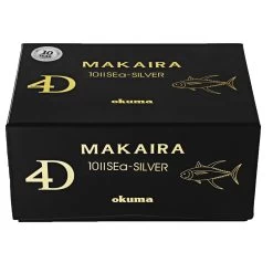 Okuma Makaira 10II SEa 2-Speed Lever Drag Reel Silver