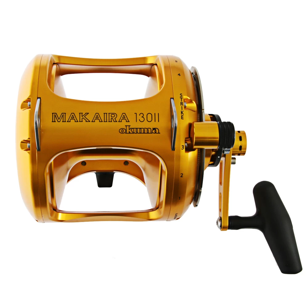 Okuma Makaira Gold 130W 2-Speed Game Reel 7 Okuma Makaira Gold 130W 2-Speed Game Reel - Image 5