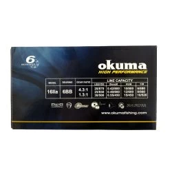 Okuma Andros 16 2 Speed Lever Drag Game Reel 11 Okuma Andros 16 2 Speed Lever Drag Game Reel -Okuma 47075 3 n