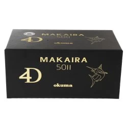 Okuma Makaira 50 2-Speed Open Top Reel Gold