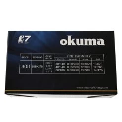 Okuma Solterra SLX 30 2-Speed Lever Drag Game Reel With T-Bar Handle -Okuma 98881 3