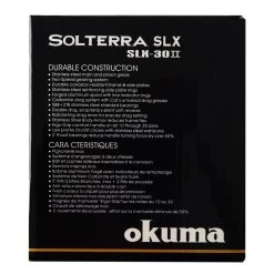 Okuma Solterra SLX 30 2-Speed Lever Drag Game Reel With T-Bar Handle -Okuma 98881 4