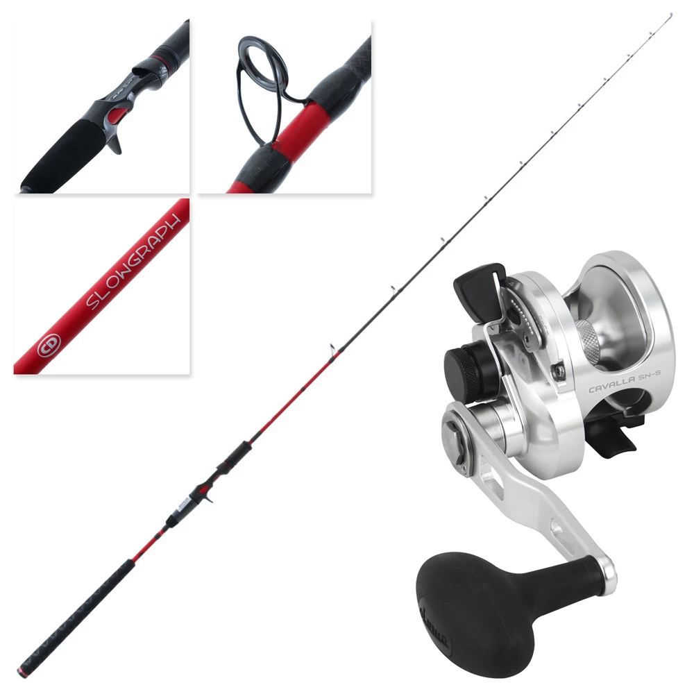 Okuma Cavalla 5 CD Rods SlowGraph Slow Jig Combo 6ft 4in PE1-2 1pc 3 Okuma Cavalla 5 CD Rods SlowGraph Slow Jig Combo 6ft 4in PE1-2 1pc