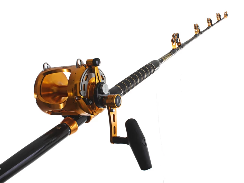 Okuma Makaira Gold 50WII Game Alps 2-Speed Fully Rollered Combo 5'8'' 24kg 1pc 3 Okuma Makaira Gold 50WII Game Alps 2-Speed Fully Rollered Combo 5'8'' 24kg 1pc