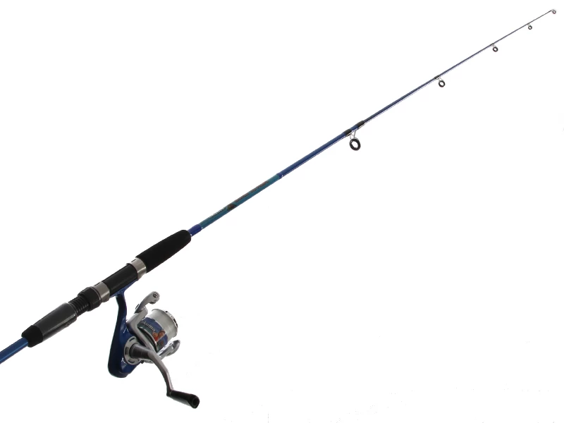 Okuma Born To Fish 25 Rod And Reel Set 5ft 6in 2pc Blue 3 Okuma Born To Fish 25 Rod And Reel Set 5ft 6in 2pc Blue