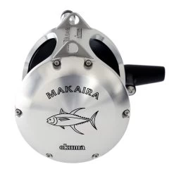 Okuma Makaira Silver 80W 2-Speed ALPS Rollered Stand-Up Game Combo 5ft 10in 37kg 1pc -Okuma okremk80w 2seasilv 5