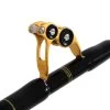 Okuma Makaira Stand-Up Game Rod With ALPS Bearing Rollers Black/Gold 5ft 8in 24kg 1pc -Okuma okromk581 15su 3 1 1