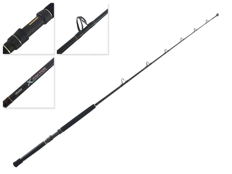 Okuma Solterra SLX 50W 2-Speed LD And X-Factor RT Game Combo 5'8'' 24kg 1pc