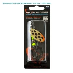 Okuma Ceymar 25 Canal Fishing Package 8ft 3in 2pc -Okuma savage gear caviar spinner no.3 9.5g qty 1 firetiger